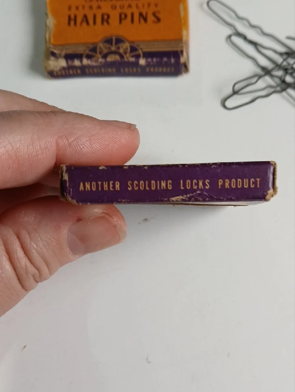 💇‍♀️ Scoldy Lox Invisible Hair Pins Vintage 1950s Black Two Pack